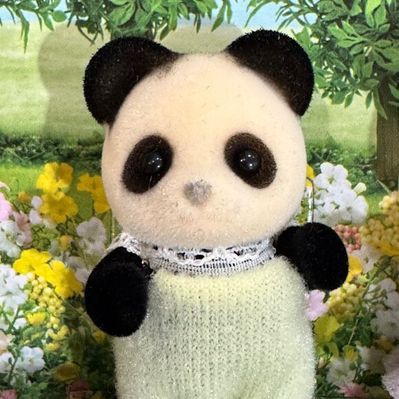 Calico Critters Pookie Panda Family Figurine Set  Dolls Dollhouse Figures Toys - Picture 9 of 11